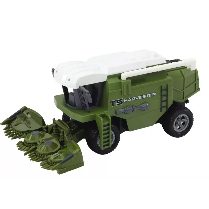 LEAN TOYS RC maaidorser op afstand bestuurbare landbouwmachine groen