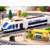 LEAN TOYS passagierstrein draaiende rails DIY geluiden lichten