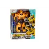 LEAN TOYS Auto-Robot 2in1 Transformatie Sportief Geel