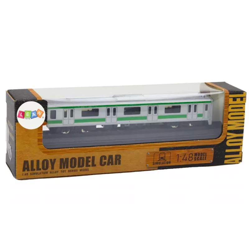 LEAN TOYS Verzamel Modeltreinwagon 1:48 Metaal Zilver