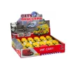 LEAN TOYS Ambulance 1:32 deuren om te openen lichten geluiden drive geel