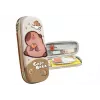 LEAN Schooletui met capybara beige