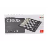 LEAN TOYS Klassiek schaakbordspel magnetisch bord pionnen figuren