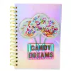 LEAN Candy Dreams Holografisch A5 Gelijnd Notitieboek 90 Bladen