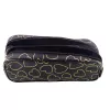 LEAN School Bureau Etui, Twee Vakken, Golden Hearts, Zwart, 23.5x10 cm