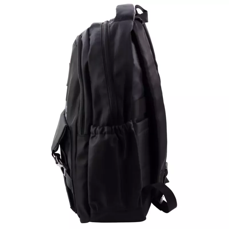 LEAN City schoolrugzak 6 vakken Back Up zwart 23L 46cm