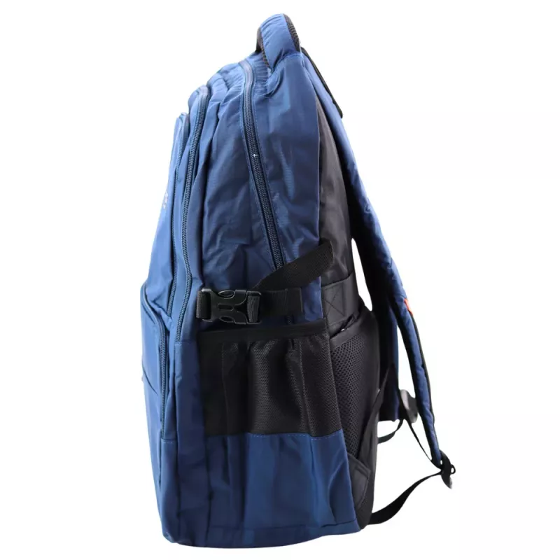 LEAN functionele City rugzak 9 vakken marineblauw 35L 48cm