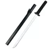 LEAN TOYS houten katana-zwaard speel-trainingsattribuut zwart 70cm