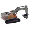 Huina metalen rupsgraafmachine met beweegbare bak zwart 1:50