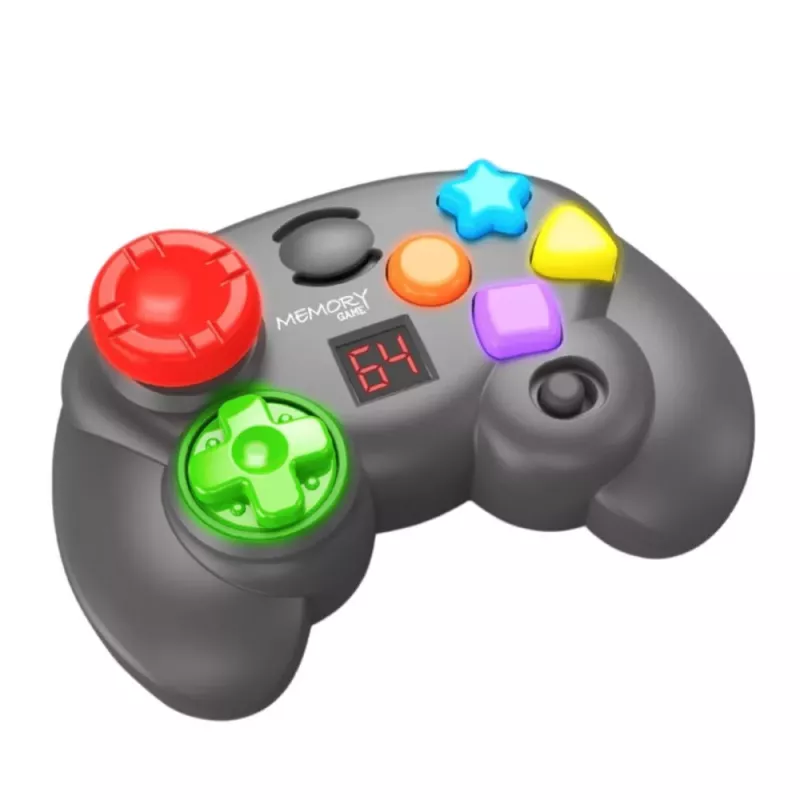 LEAN TOYS elektronisch logisch spel memory console pad