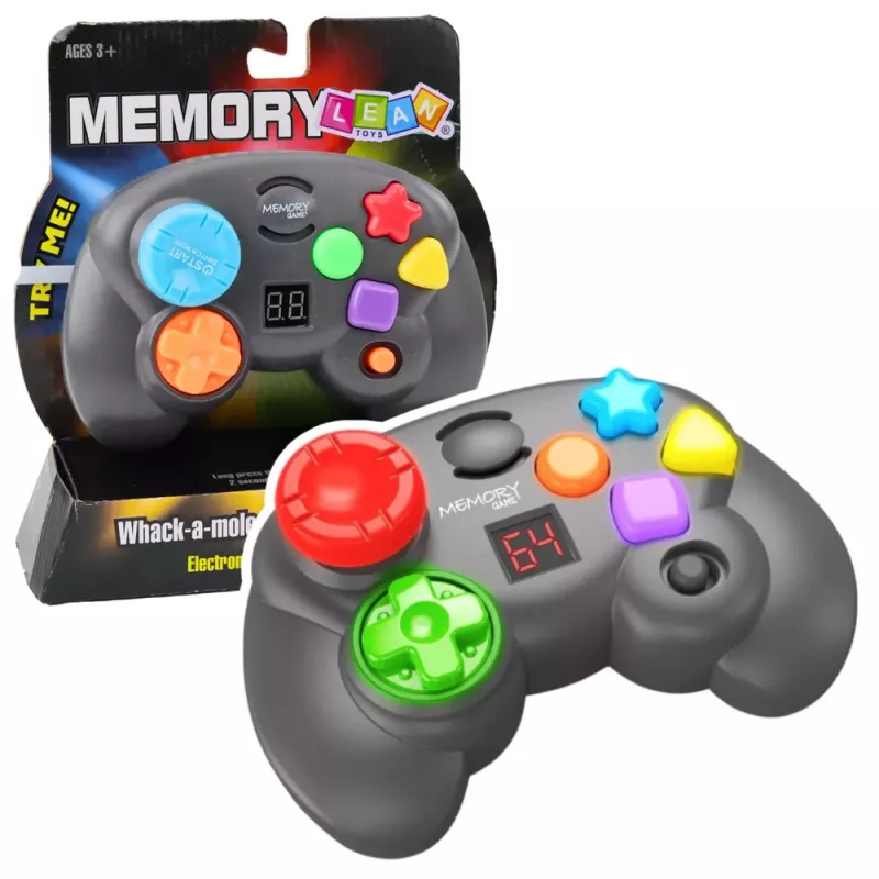 LEAN TOYS elektronisch logisch spel memory console pad