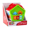 LEAN TOYS Interactief leer- en sorteerhuis voor peuters groen