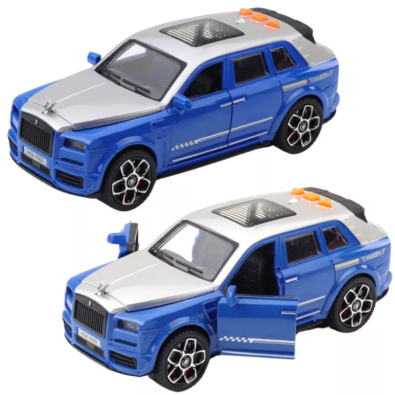 LEAN TOYS Passagiersauto Masory Aandrijving Openende Deuren Lichten Geluiden Mix