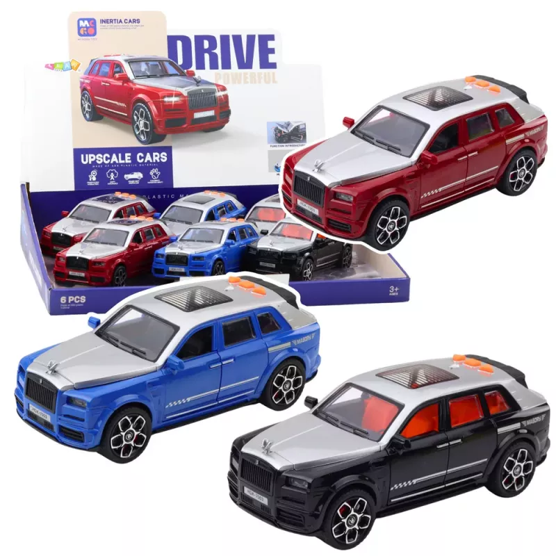 LEAN TOYS Passagiersauto Masory Aandrijving Openende Deuren Lichten Geluiden Mix