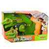 LEAN TOYS Dinosaurus uit elkaar haalbaar speelgoed T-Rex groen met elektrische boor DIY