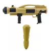 LEAN TOYS Bazooka waterpistool met pomp 73 cm beige 1100 ml