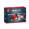 LEAN TOYS bouwstenen reddingshelikopter HH-60J Jayhawk 1137el