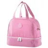 LEAN Thermische isolerende lunchtas met verstelbare band roze 27cm