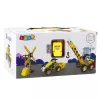 LEAN TOYS bouwstenen set bouwmachines 8in1 100 delen
