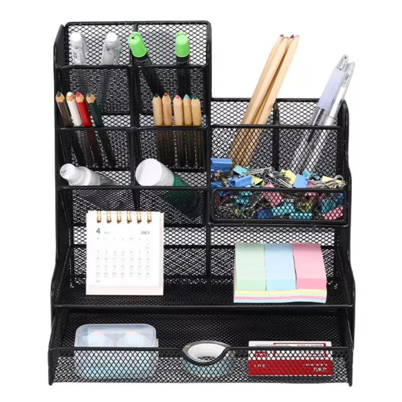 LEAN Bureau-organizer bak metaal zwart