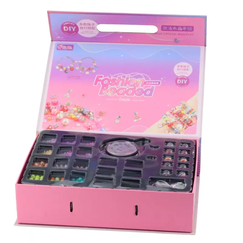 LEAN TOYS DIY sieraden armband kralen hanger knutselset