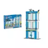 LEAN TOYS Bouwstenen politiebureau gebouw 190-213 delen