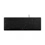 CHERRY STREAM PROTECT KEYBOARD bedraad US-layout zwart