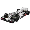 LEAN TOYS Bouwstenen F1 Racewagen Wit en Rood 1235 stuks
