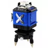 LEAN 4D Laser Level Vlak 16 Lijnen Koffer 2 Batterijen Blauw