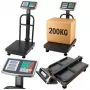 LEAN LCD elektronische platformweegschaal voor magazijn, nauwkeurig tot 20 g, 200 kg