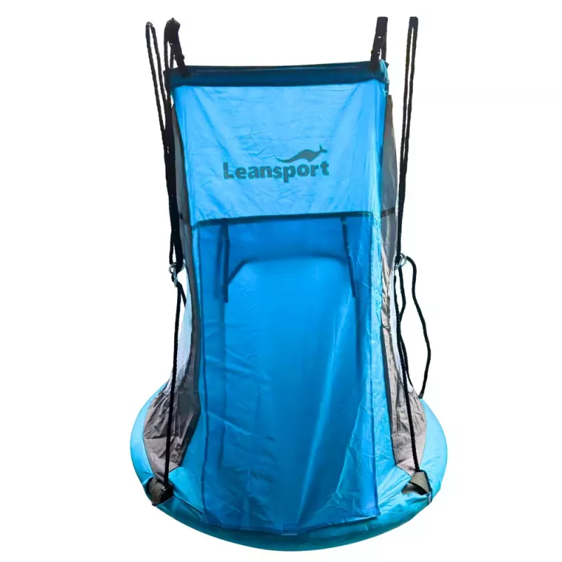 LEAN SPORT schommel nest ooievaarsnest blauw 90-100CM