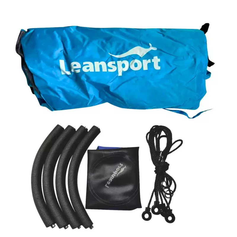LEAN SPORT schommel nest ooievaarsnest blauw 90-100CM