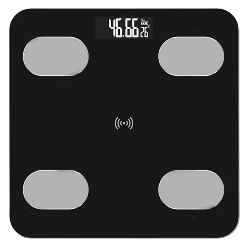 LEAN elektronische personenweegschaal met smart Bluetooth functie BMI BMR applicatie
