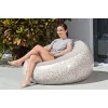 Bestway opblaasbare stoel grijs 75052