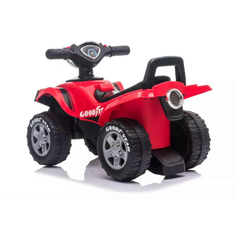 QUAD LOCK Quad ride-on met geluid en licht 551-G rood