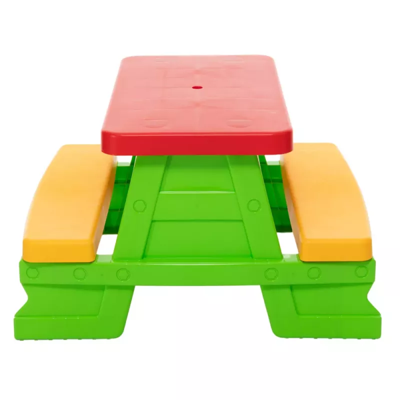 Dorex groene kindertuin tafel- en bankenset 5067