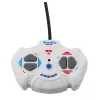 LEAN TOYS op afstandsbediening bouwgraafmachine RC lichten wit 1:30