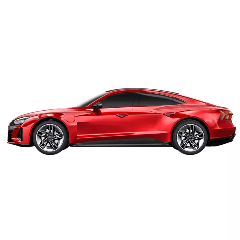 Double E Audi RS E-tron GT op afstandsbediening auto RC rood 1:14
