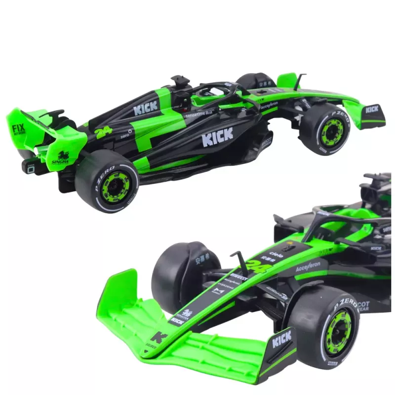 Double E Sauber F1 C44 zwart en groen 1:16 op afstandsbediening racewagen