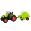 LEAN TOYS RC afstandsbediening tractor met balenpers, landbouwtractor 1:24