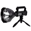 LEAN grote zaklamp schijnwerper met statief LED zoeklicht W5120 powerbank 31 cm