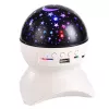 LEAN nachtlampje star projector 3-in-1 Bluetooth LED luidspreker wit