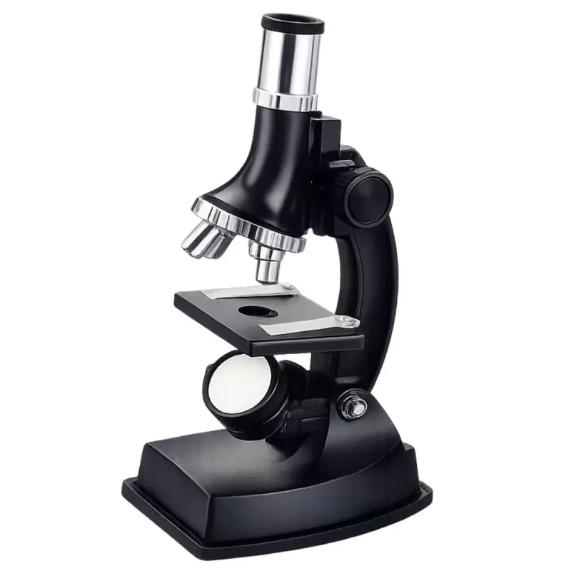 LEAN TOYS Educatieve microscoop voor kinderen accessoires vergroting 300x - 1200x