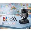 LEAN TOYS Educatieve microscoop voor kinderen accessoires vergroting 300x - 1200x