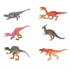 LEAN TOYS Classic trein dinosaurussen licht geluid rook 39 stuks