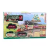 LEAN TOYS Elektrische trein Classic train met lichten, geluiden, rookeffect, 24 delen