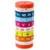LEAN TOYS Leerzame rekenroller voor kinderen Nuka telpuzzel - blauw