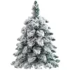 LEAN Decoratieve kunstkerstboom op stam met sneeuw, 60 x 16 cm