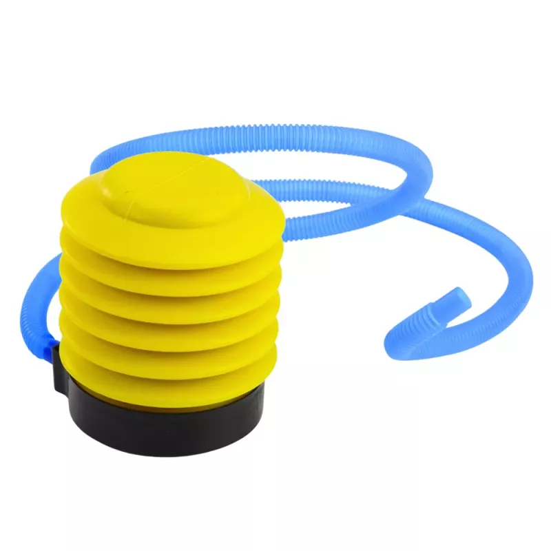 LEAN TOYS Groeiende pluchen blauwe haai springbal pomp 50 cm
