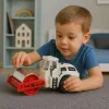 LEAN TOYS Wals bouwvoertuig metaal roterende wals lichten geluiden